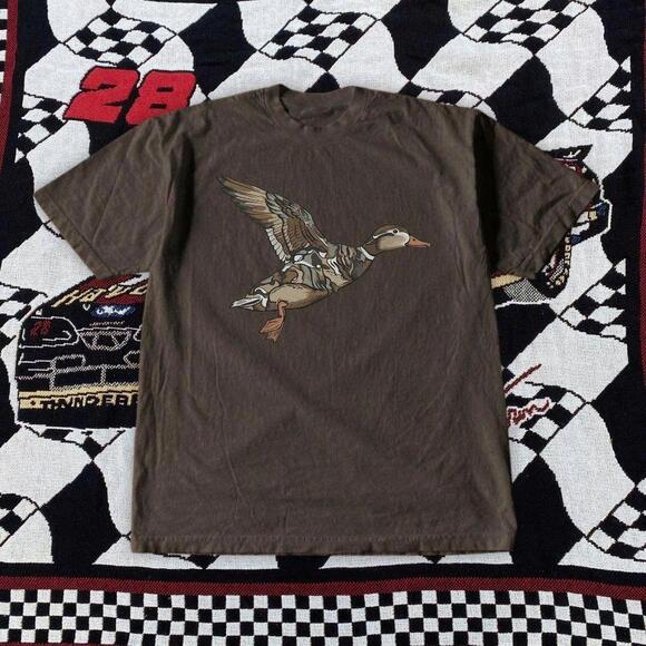 Other - Tee With Embroidered Duck